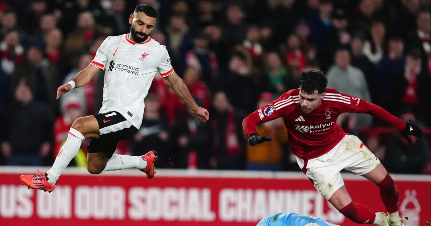 Liverpool lỡ cơ hội trước Nottingham
